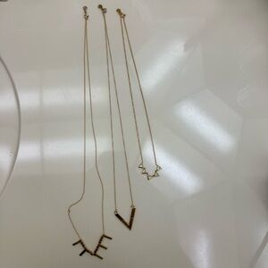 Gorjana necklaces